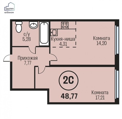 Купить 2-комнатную квартиру